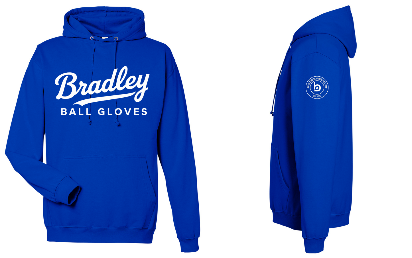 Bradley Ball Gloves Royal Dugout Hoodie