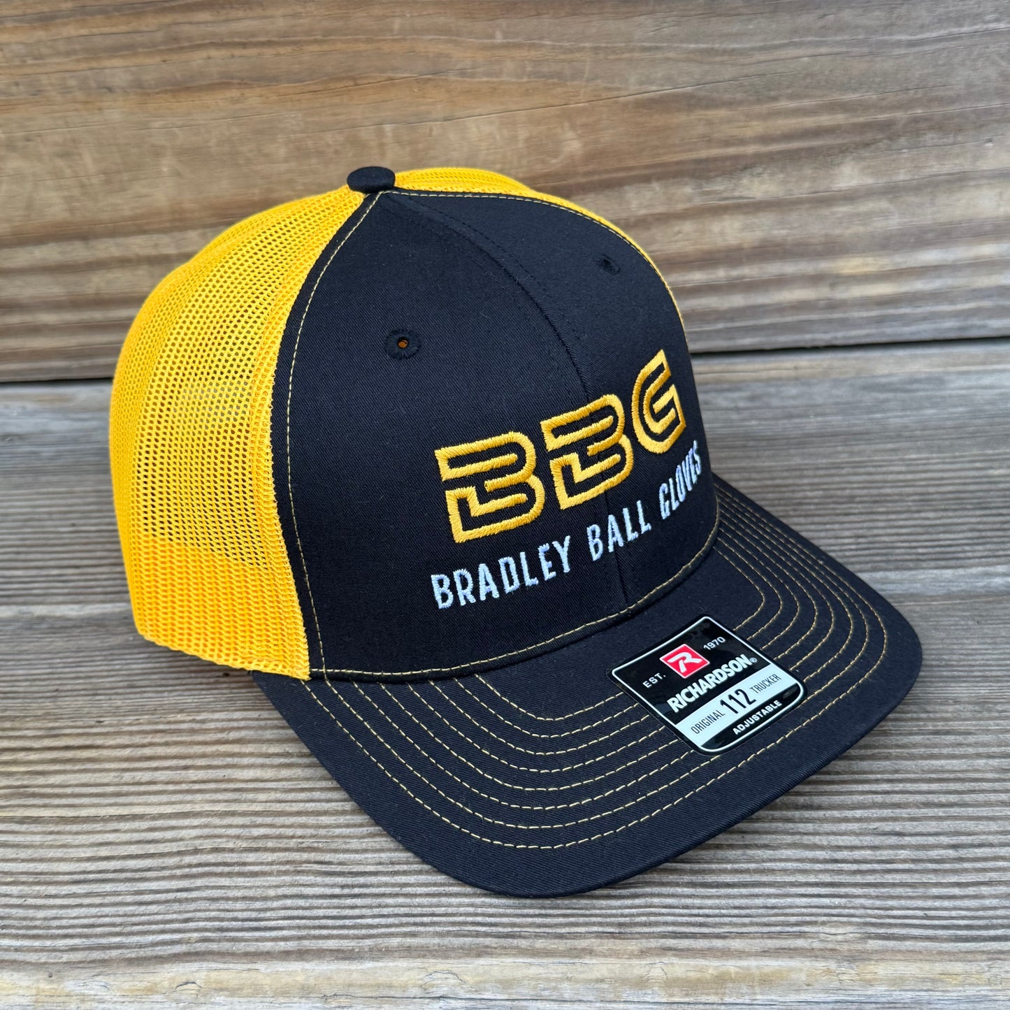 Bradley BBG Trucker Hat Black/Gold/White