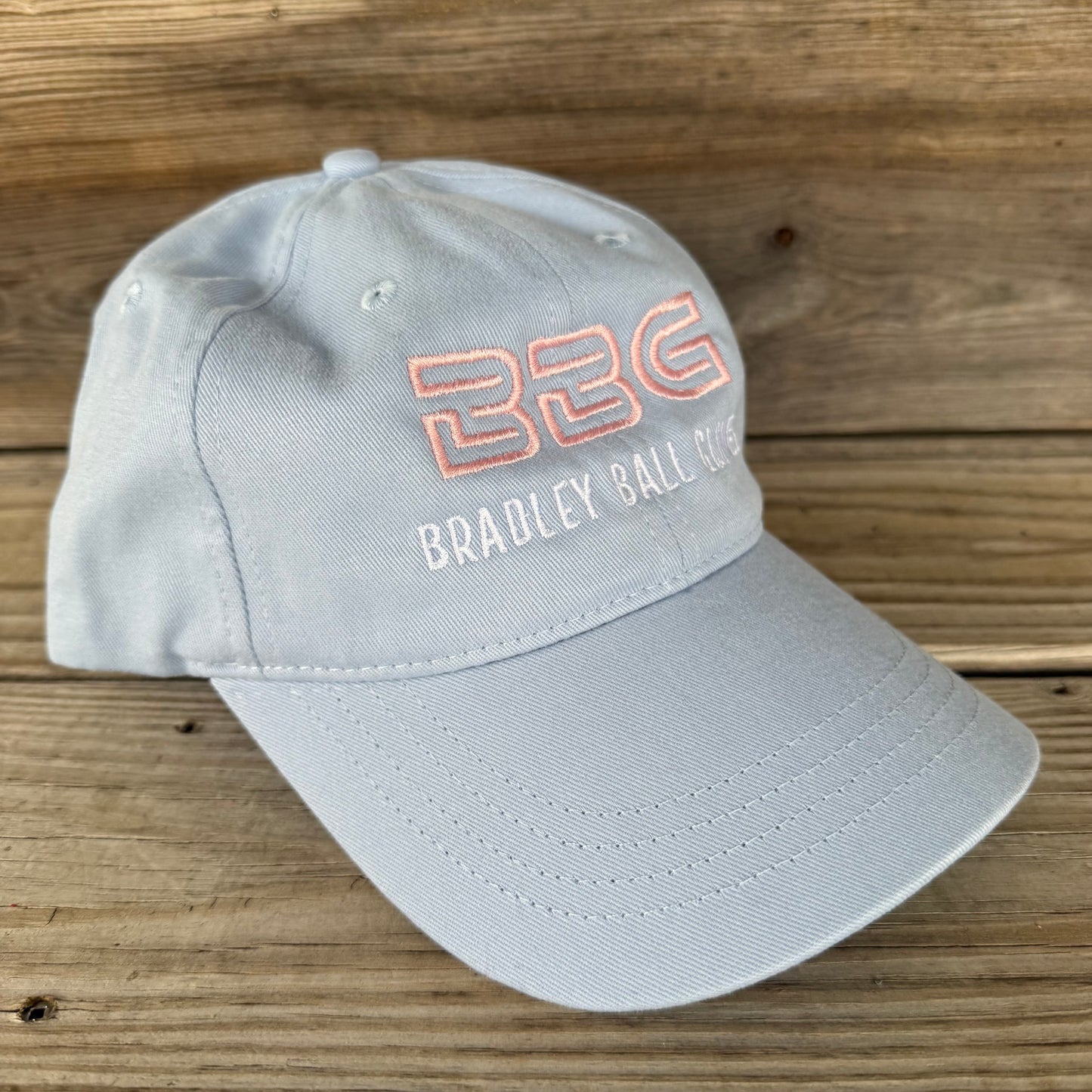 Bradley Baseball Carolina Blue Mom Hat