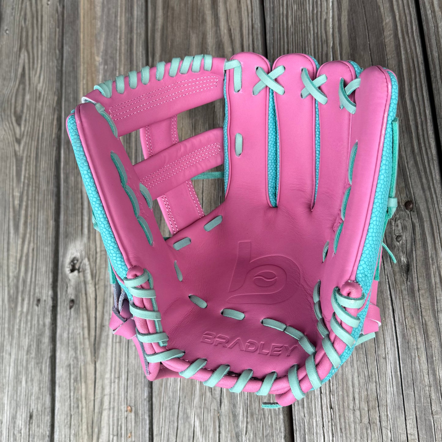 Lace Post, BBG LTD MicroShell, Teal/Pink
