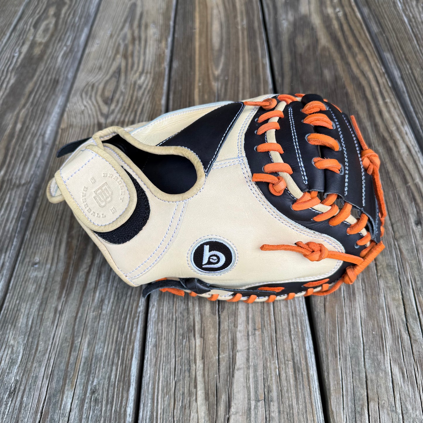 Open Back ADJ Catcher's Mitt, Next Play Pro Kip LTD '25