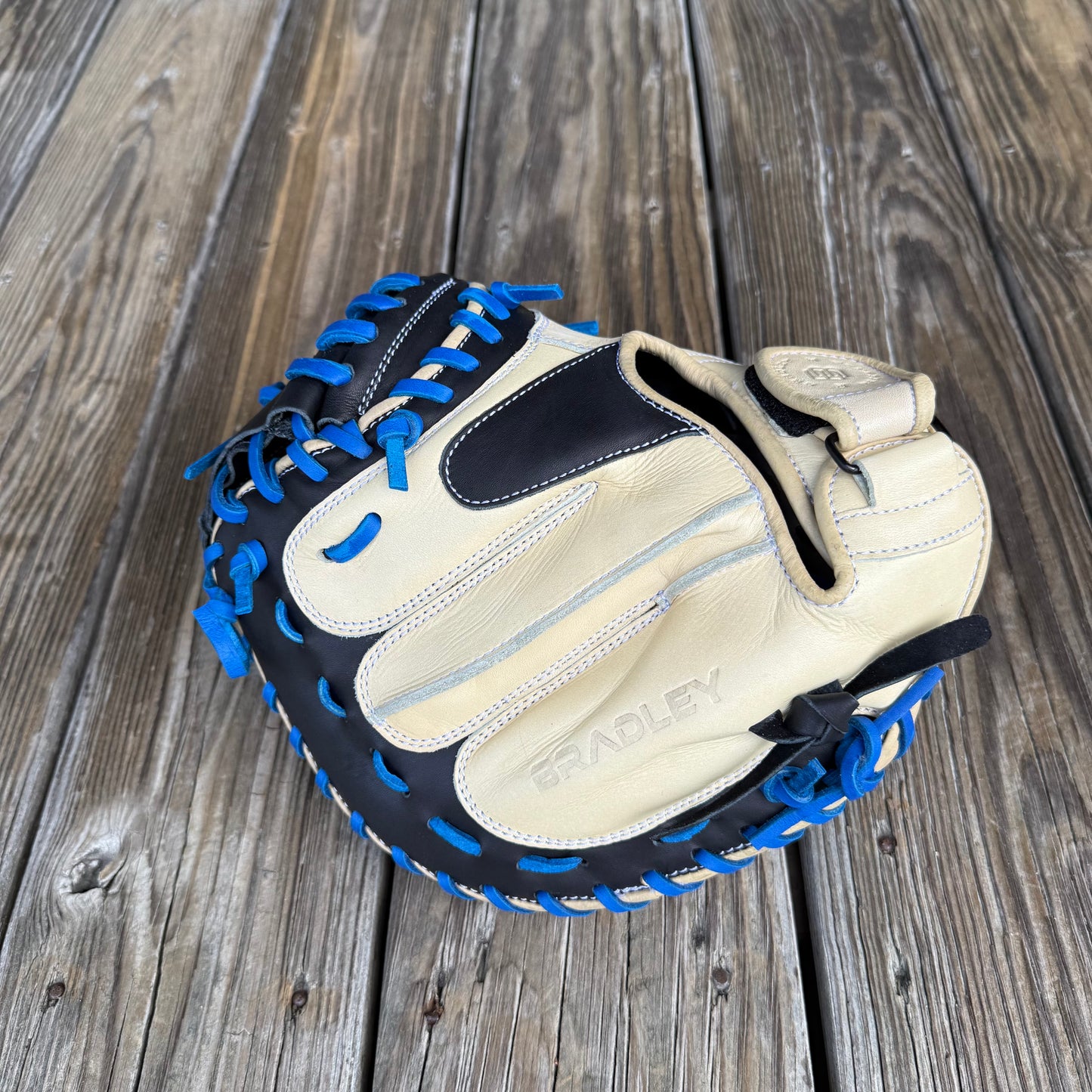 Open Back ADJ Catcher's Mitt, Next Play Pro Kip LTD '25