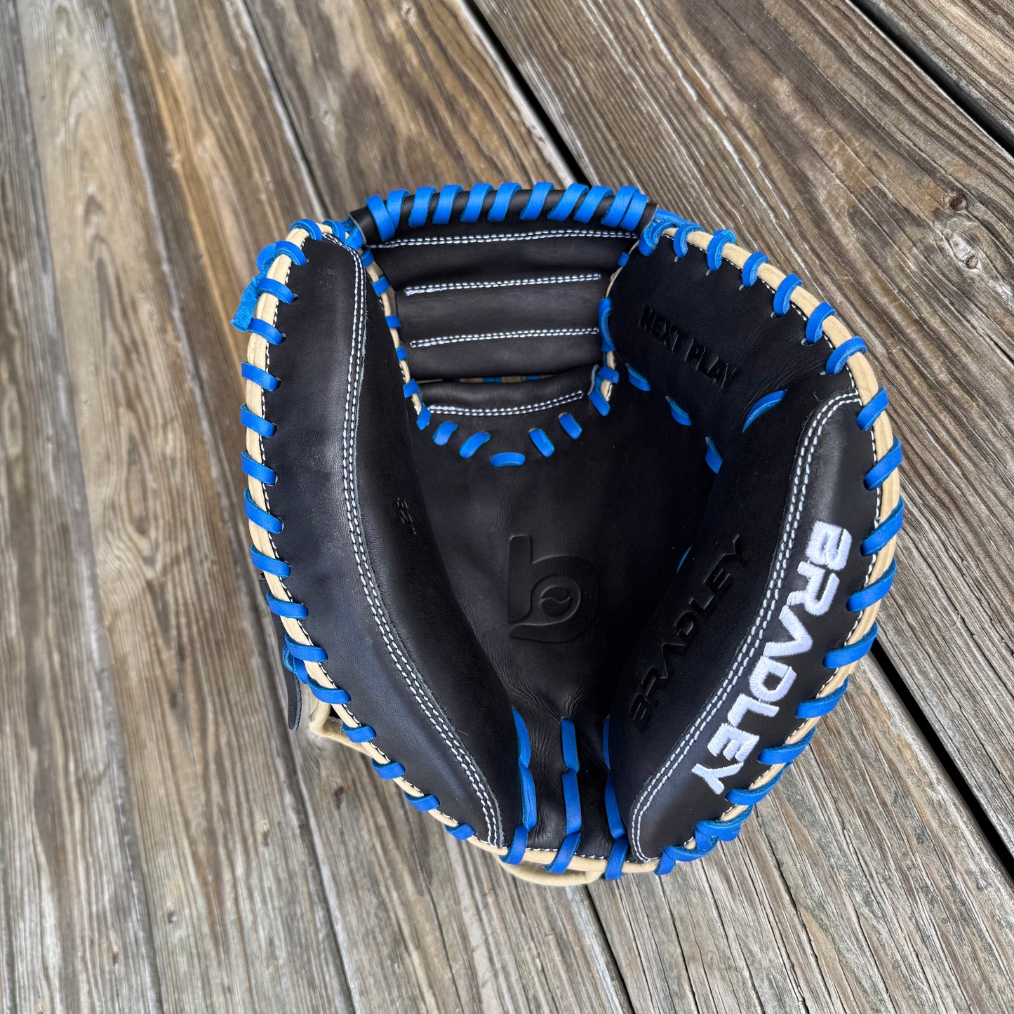 Open Back ADJ Catcher's Mitt, Next Play Pro Kip LTD '25