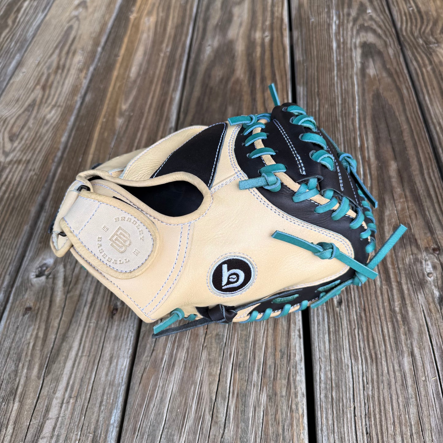 Open Back ADJ Catcher's Mitt, Next Play Pro Kip LTD '25