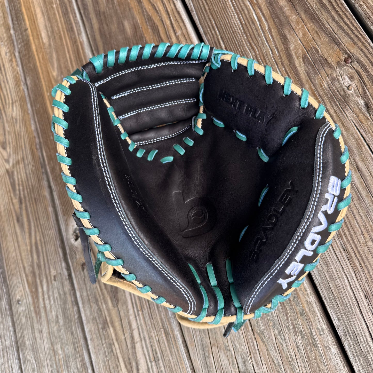 Open Back ADJ Catcher's Mitt, Next Play Pro Kip LTD '25