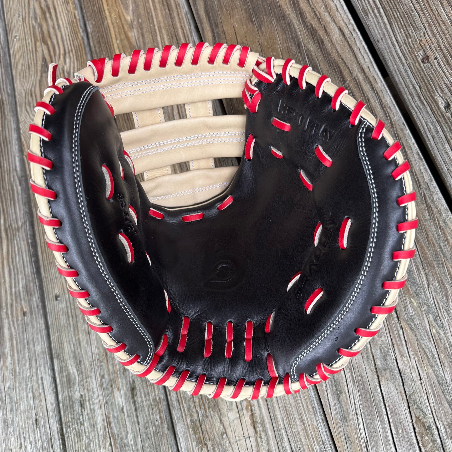 Fast Pitch Softball ADJ Catcher's Mitt, Next Play Pro Kip LTD '25