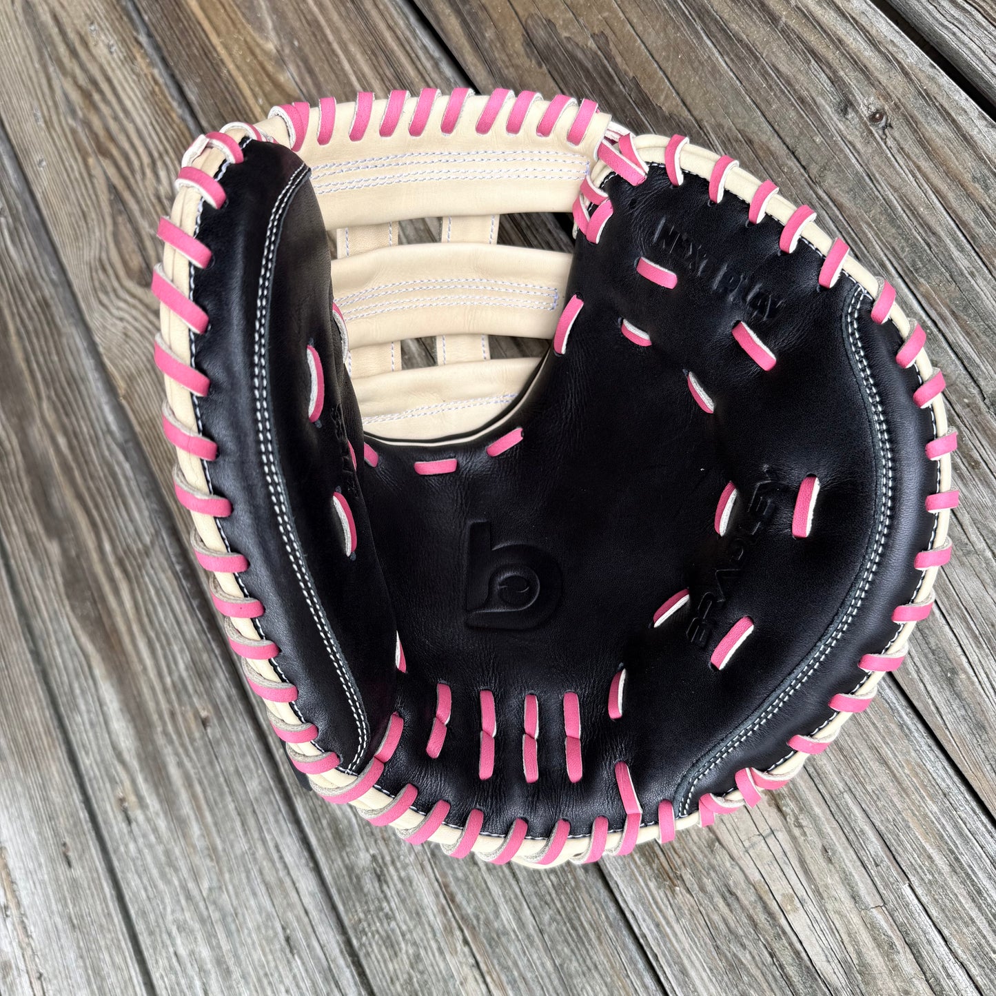 Fast Pitch Softball ADJ Catcher's Mitt, Next Play Pro Kip LTD '25