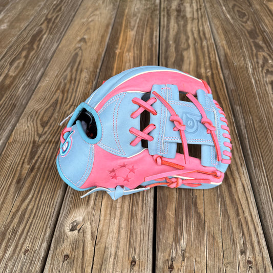 I-Web, BBG LTD Cotton Candy Light Blue/Pink USA STEERHIDE