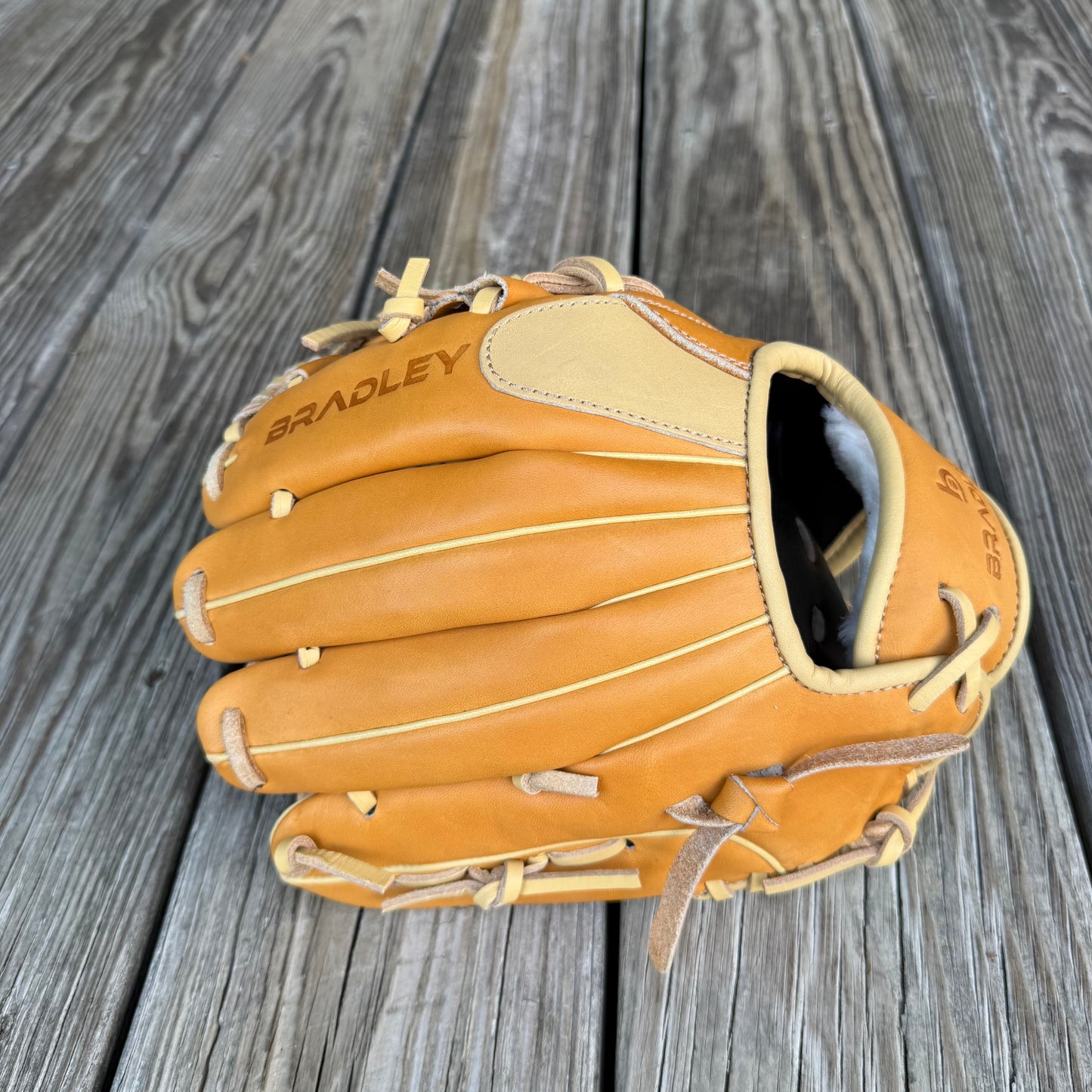 11" I-Web CBB Texas Steerhide Custom Outtake,Tan/Camel
