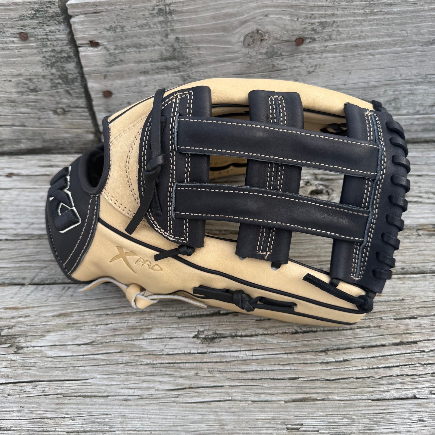SPECIAL! IKJ 12.75" H-Web CAMEL AND BLACK, USA Steerhide (Pro Fit)