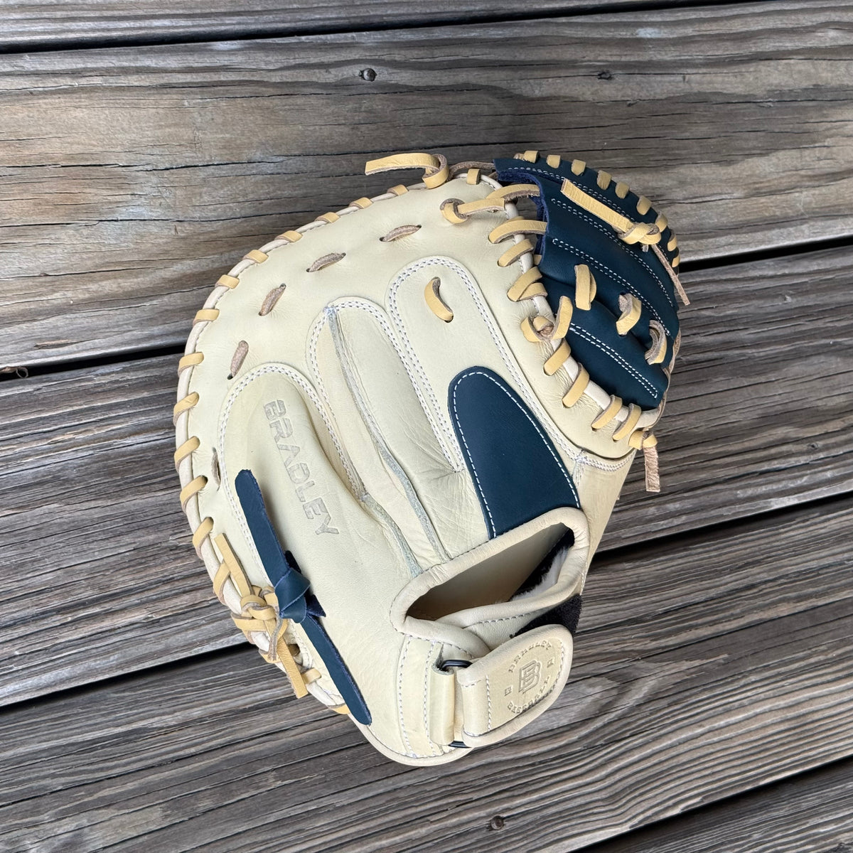 Open Back ADJ Catcher's Mitt, Next Play Pro Kip LTD '27