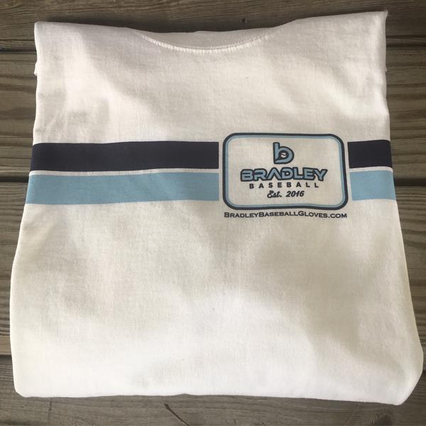 Bradley Baseball Stripes T-Shirt