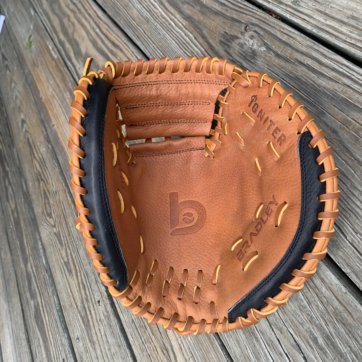 Catcher's Mitt, Igniter Series, Spark Plug Edition (adjustable) CLEARANCE 20% OFF AT CHECKOUT