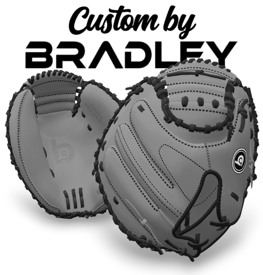 Custom Open-Back Catcher's Mitt Model - 3D Configurator