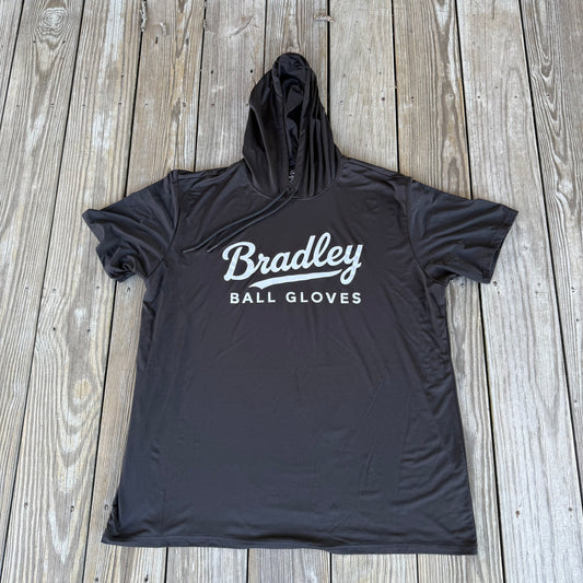 Adult Fit Short Sleeve BP Hoodie BLACK