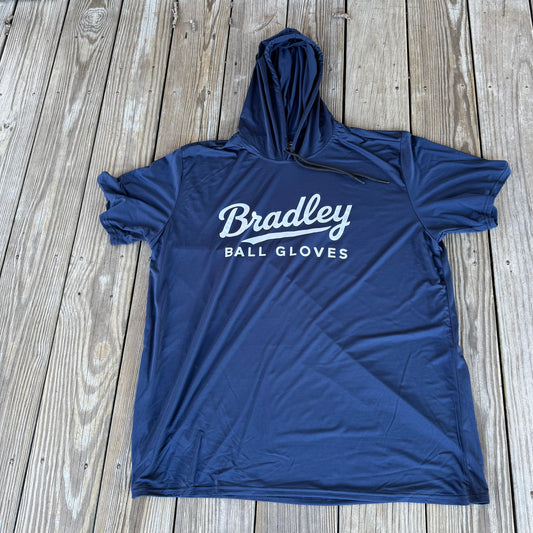 Adult Fit Short Sleeve BP Hoodie NAVY