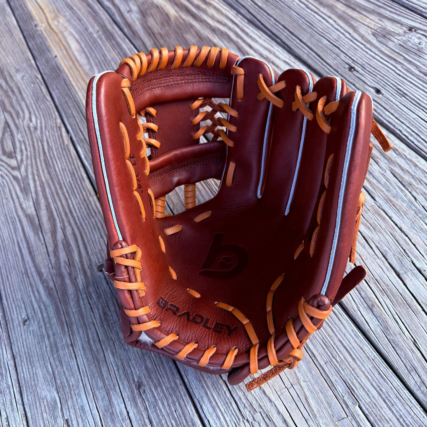 I-Trap-Web, Next Play Series USA Steerhide,5-STAR '25 Dark Brown/Tan