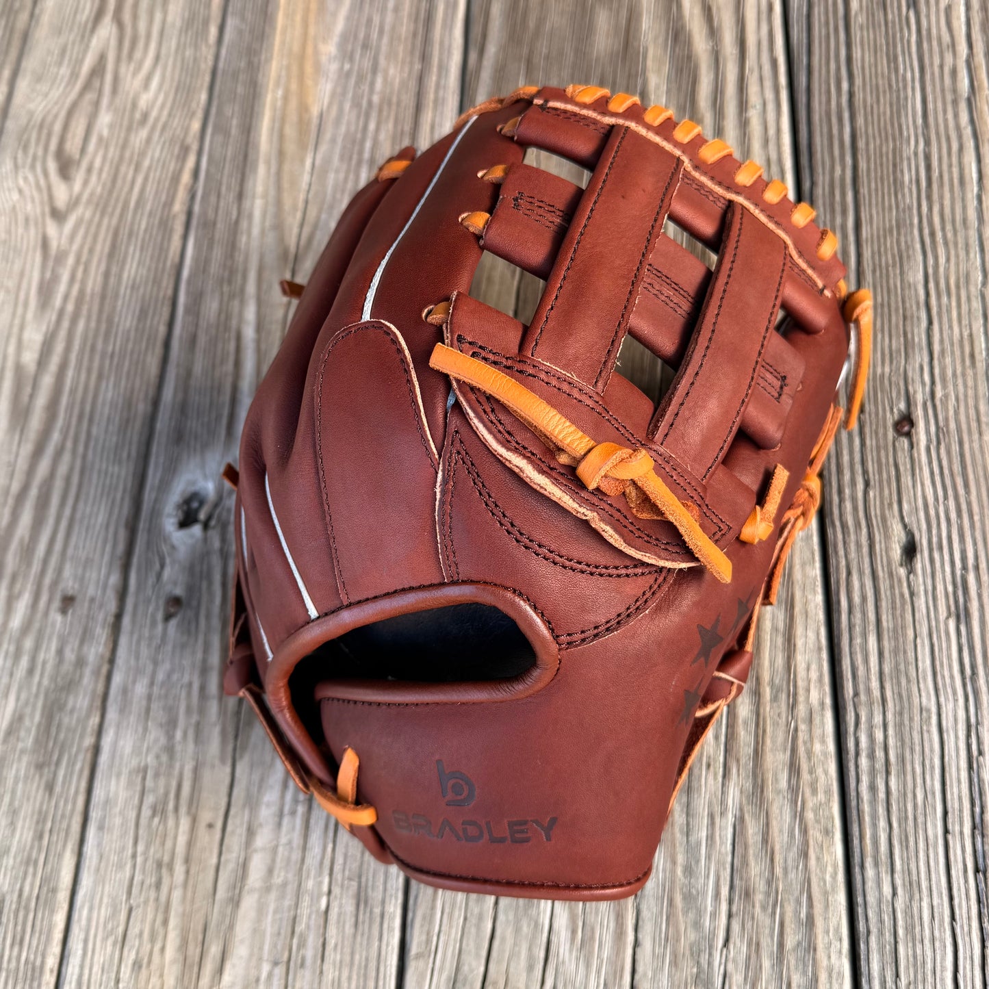 H-Web, Next Play Series USA Steerhide 5-STAR '25 Dark Brown/Tan