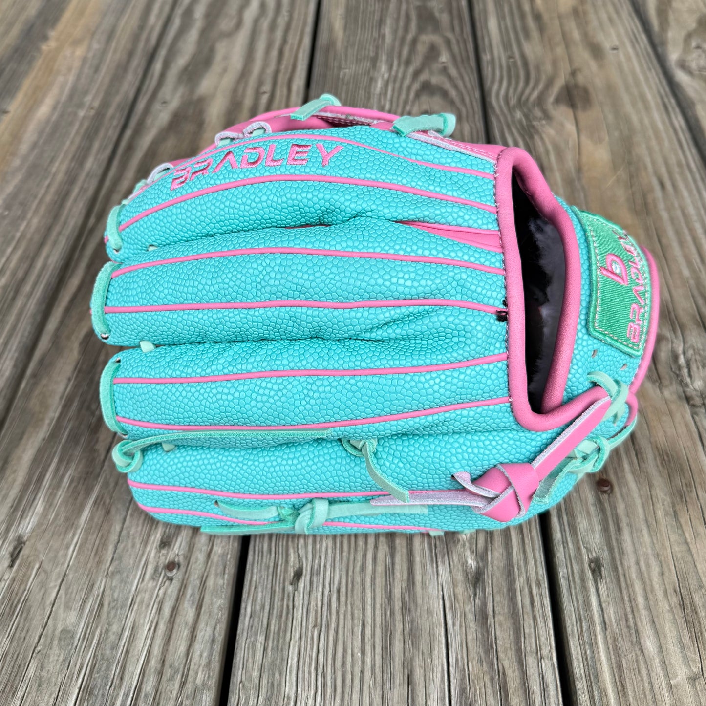 Lace Post, BBG LTD MicroShell, Teal/Pink