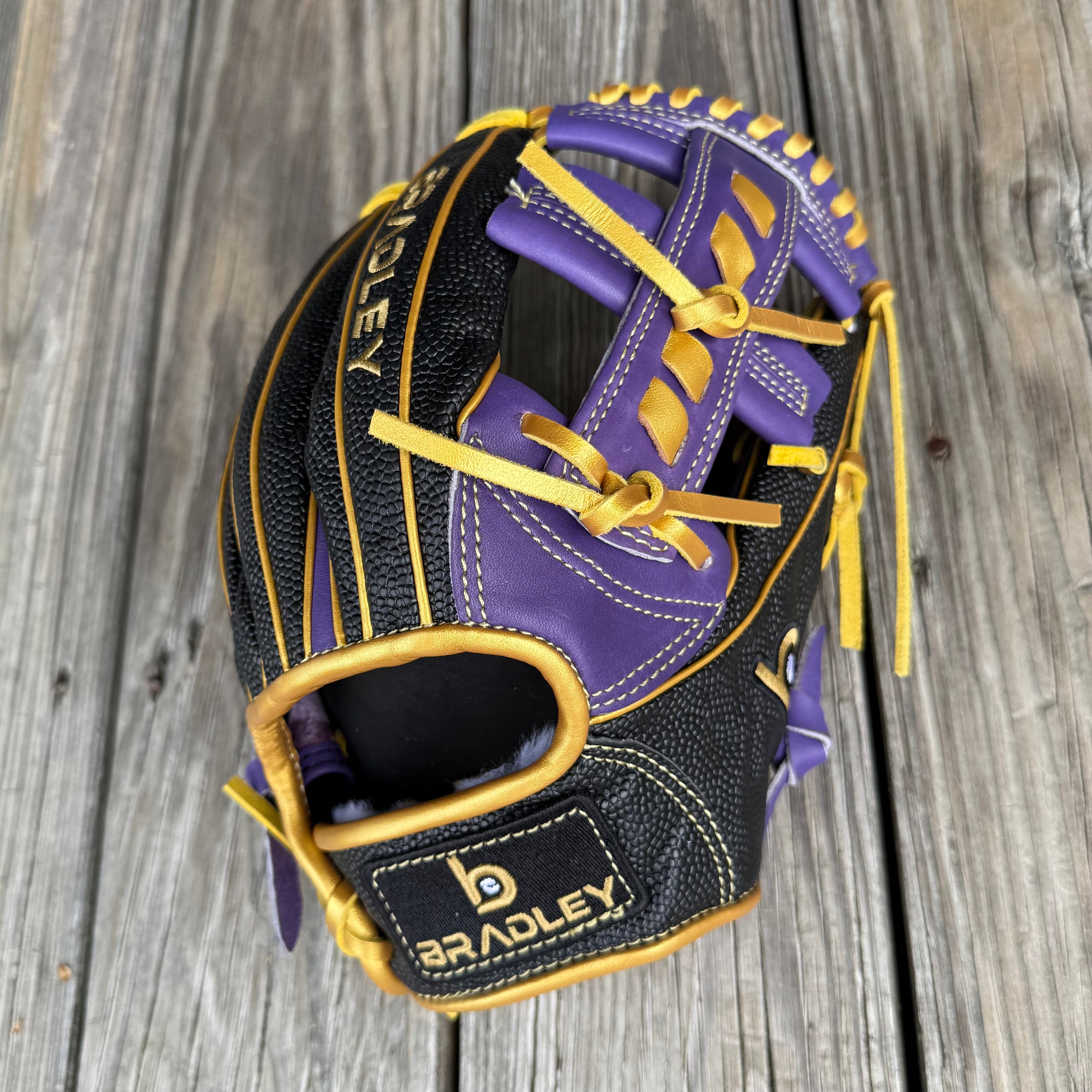 Lace Post, BBG LTD MicroShell, Black/Purple/Shimmering Gold – Bradley ...