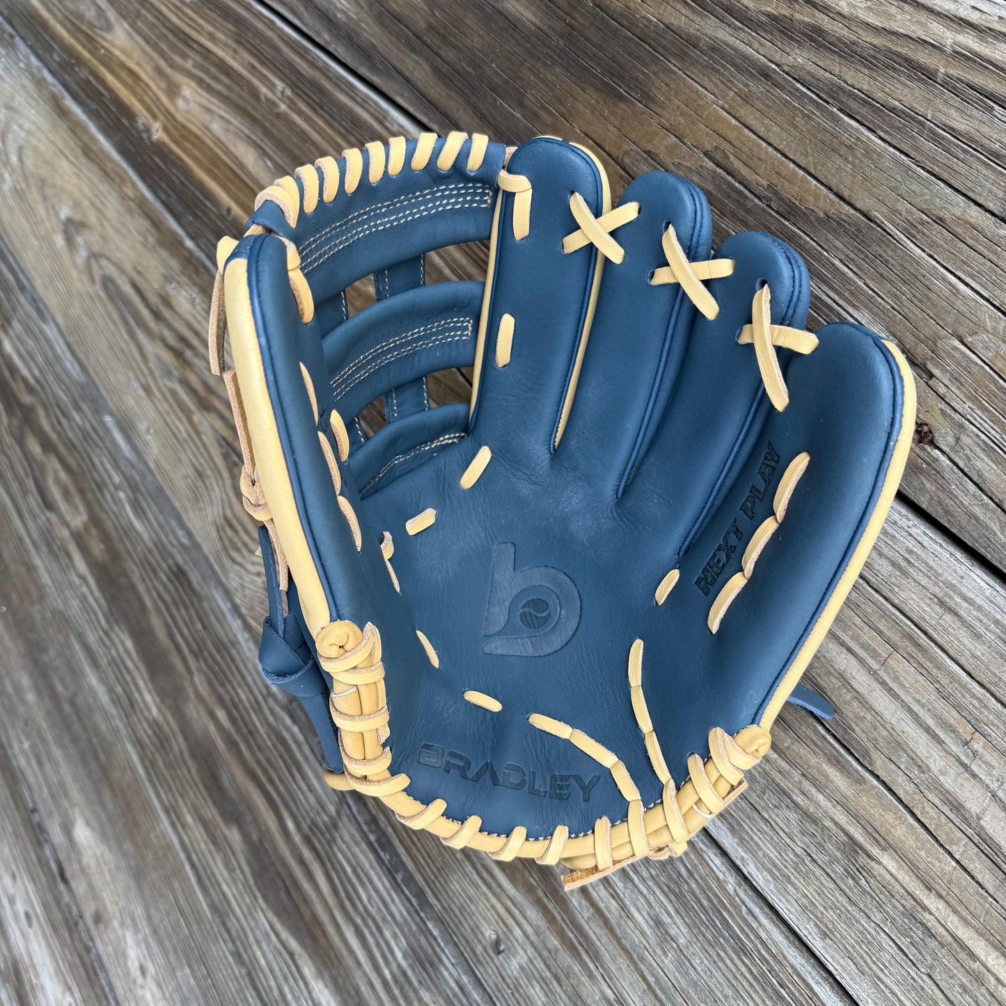 H-Web, Next Play Series Texas Steerhide,5-STAR '25 Navy/Camel