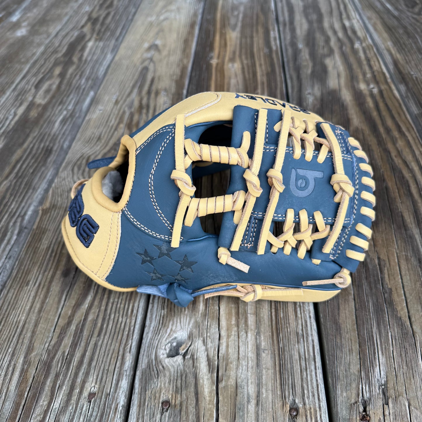 I-Trap Web, Next Play Series Texas Steerhide,5-STAR '25 Navy/Camel