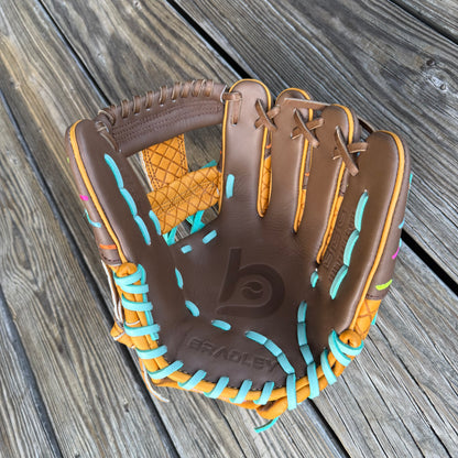 I-Web, BBG LTD Ice Cream Cone, 11.5" Tan/Chocolate/Mint
