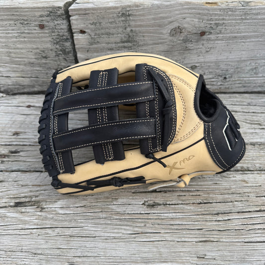 SPECIAL! IKJ 12.75" H-Web CAMEL AND BLACK, USA Steerhide (Pro Fit) LEFTY