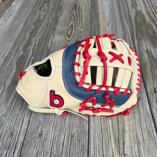 1B Mitt, Next Play Pro Kip LTD '26 Camel/Navy