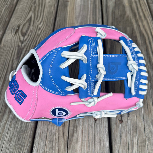 I-Web, Next Play Limited Edition Texas Steerhide, Pink/Royal/White