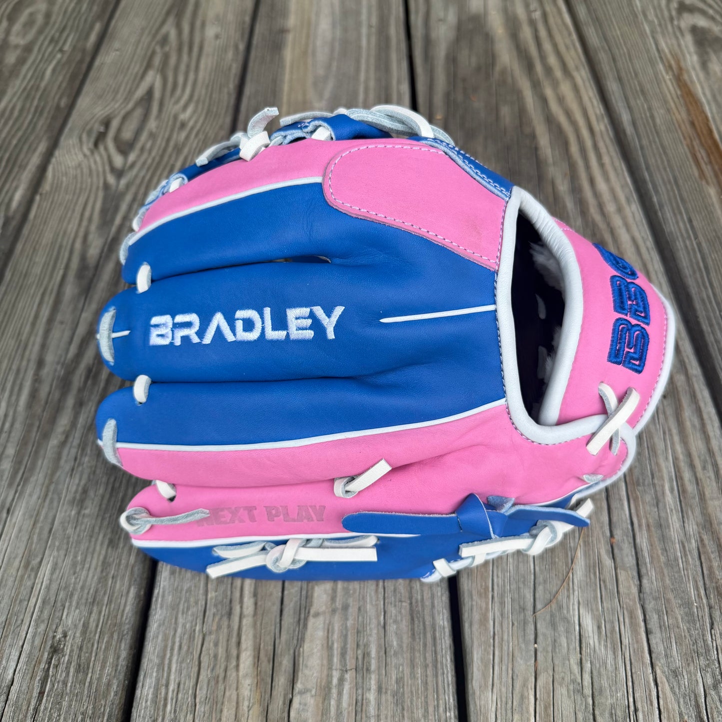I-Web, Next Play Limited Edition Texas Steerhide, Pink/Royal/White