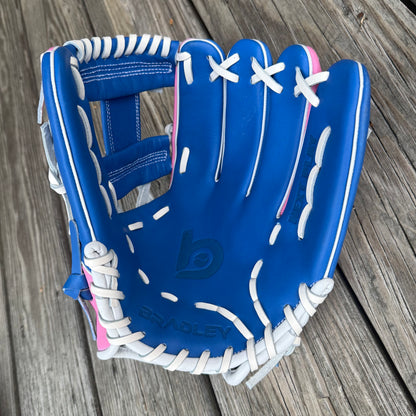 I-Web, Next Play Limited Edition Texas Steerhide, Pink/Royal/White