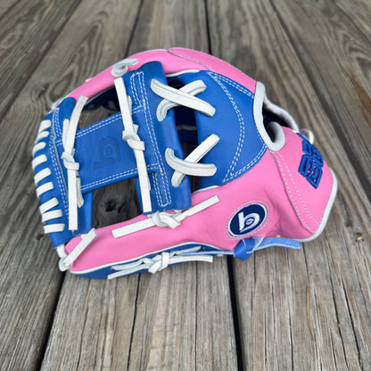 I-Web, Next Play Limited Edition Texas Steerhide, Pink/Royal/White