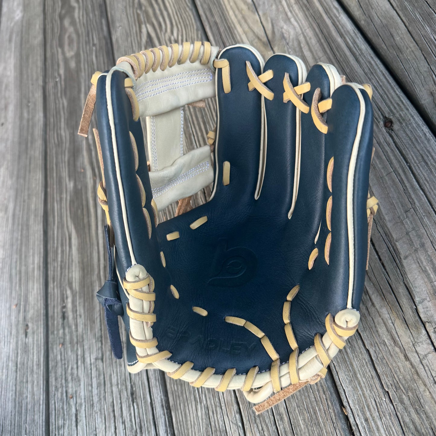 I-Web, Next Play Limited Edition USA Steerhide, Camel/Navy