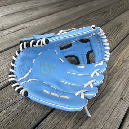 Plus Web, 11.25" Crown Back with Cinch Wrist, Dark Blue/Light Blue/White