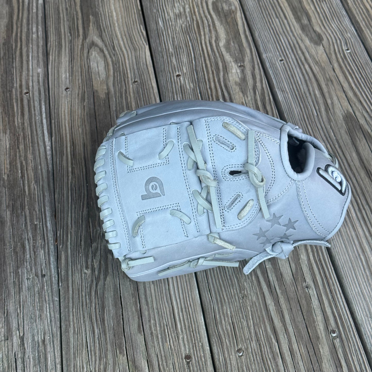 Split Solid-Web, Next Play 5-Star Limited Edition Texas Steerhide,5-STAR Gun Metal Gray