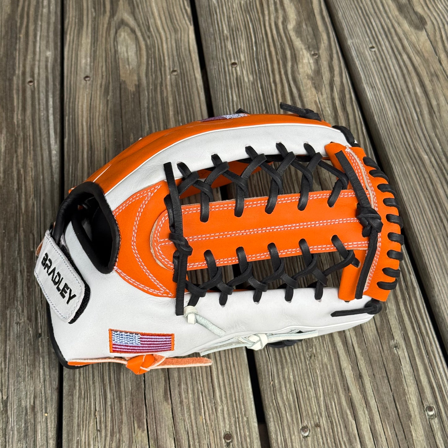 12.5" Mod Trap, White/Orange/Black, Custom Native Kip Outtake