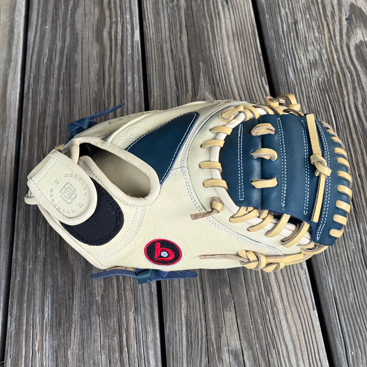 Open Back ADJ Catcher's Mitt, Next Play Pro Kip LTD '27