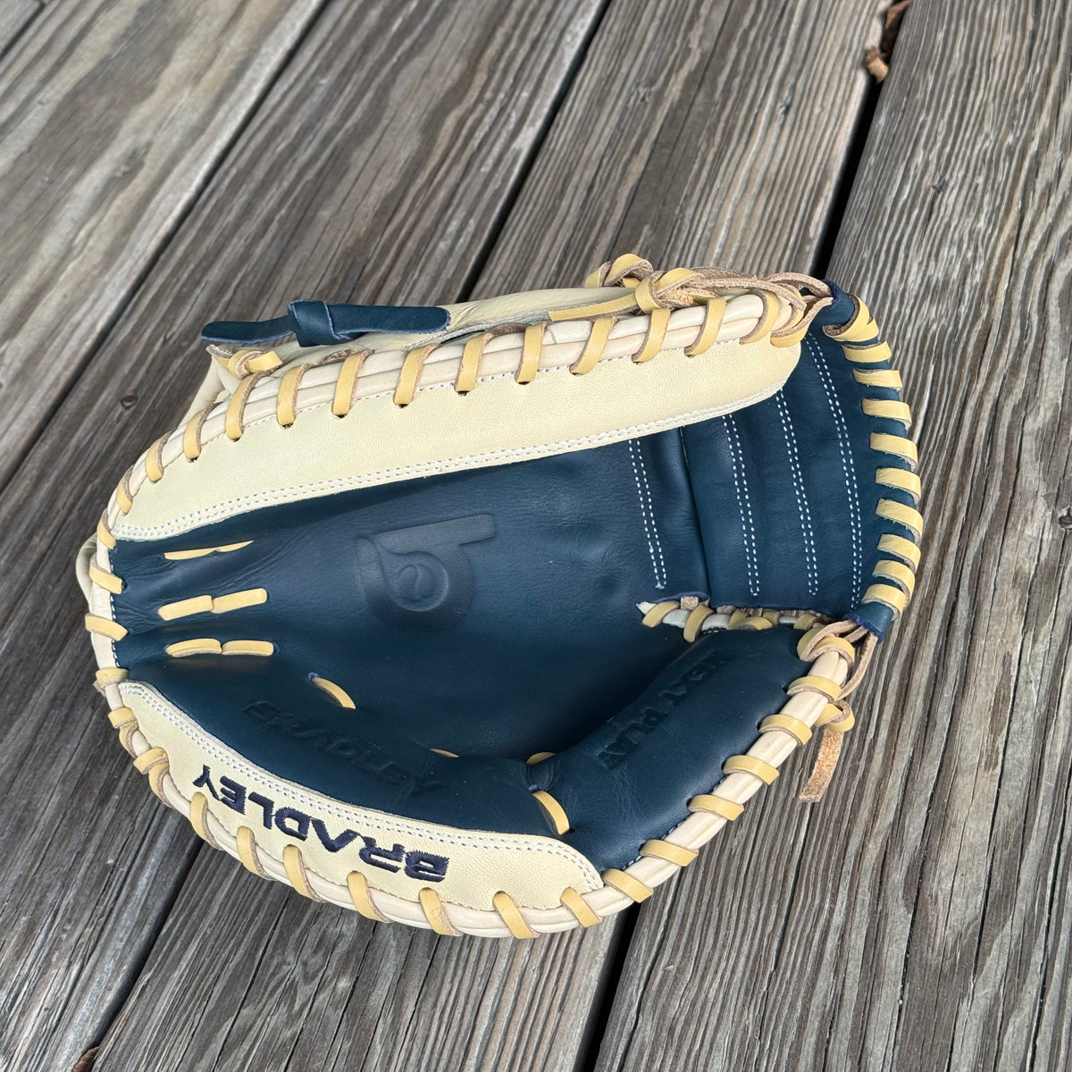 Open Back ADJ Catcher's Mitt, Next Play Pro Kip LTD '27