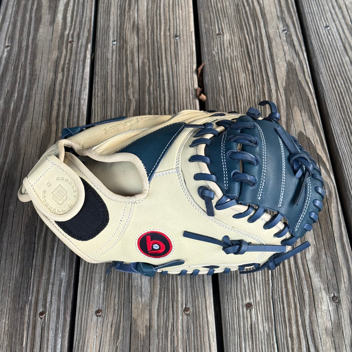 Open Back ADJ Catcher's Mitt, Next Play Pro Kip LTD '27