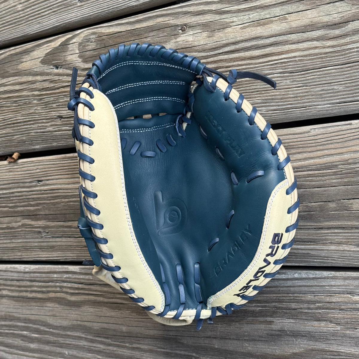Open Back ADJ Catcher's Mitt, Next Play Pro Kip LTD '27