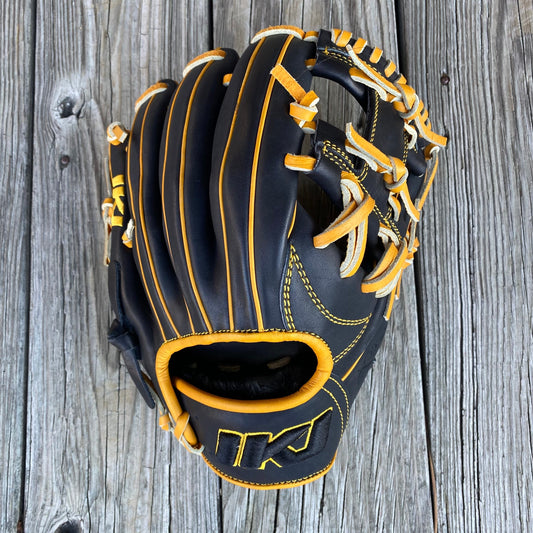 SPECIAL! IKJ 11.5" I-Web BLACK AND GOLD, USA Steerhide (Pro Fit)