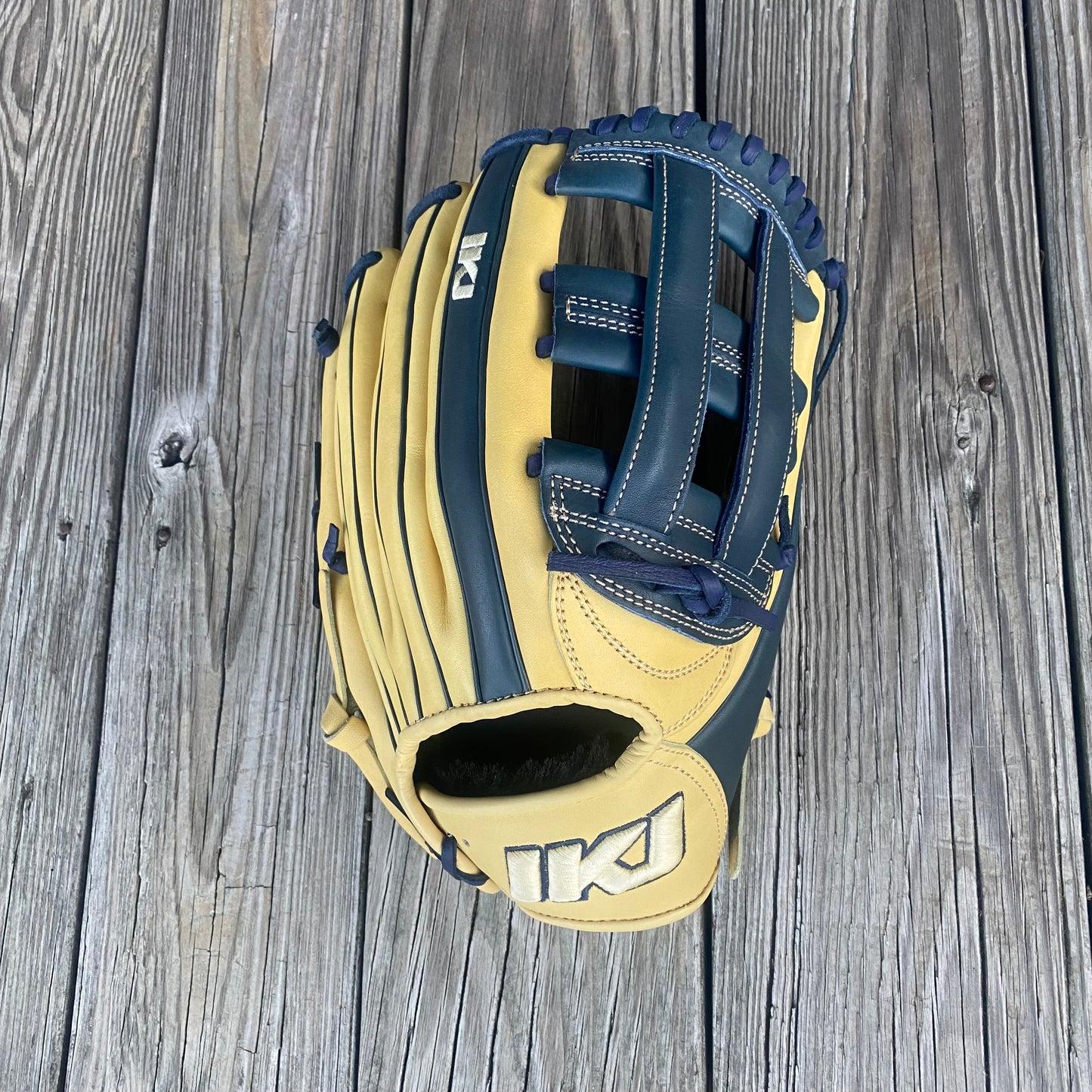 SPECIAL! IKJ 12.75" H-Web BLONDE AND DARK BLUE, JAVA KIP (Pro Fit)