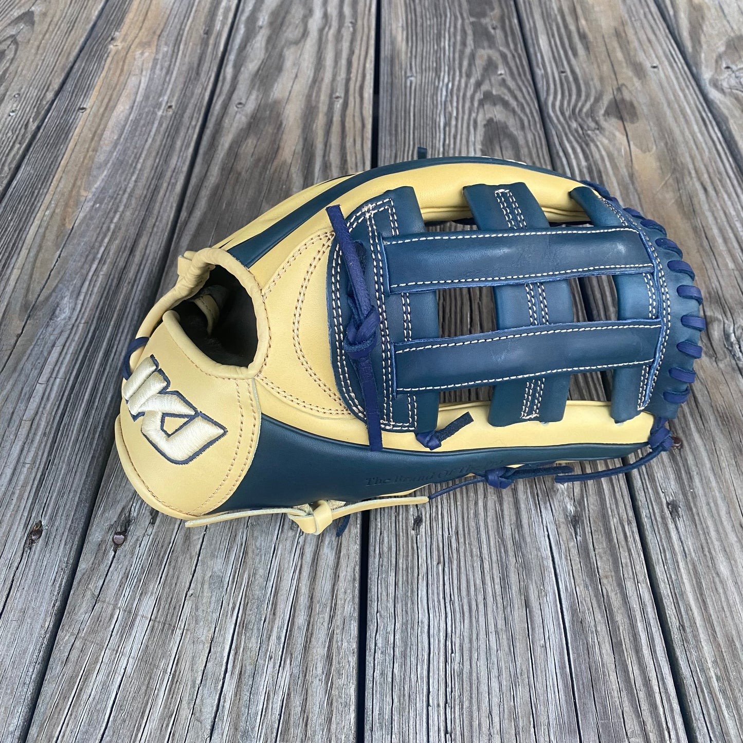 SPECIAL! IKJ 12.75" H-Web BLONDE AND DARK BLUE, JAVA KIP (Pro Fit)