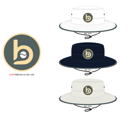 Hats with b logo 2025