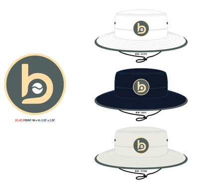 Bradley Baseball Bucket/Boonie hat (circle b logo)