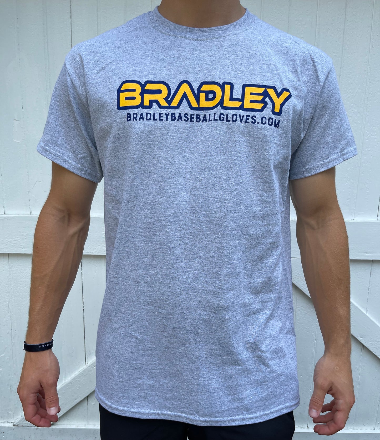 Bradley Baseball Gray T-Shirt