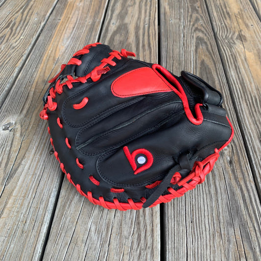 Open Back ADJ Catcher's Mitt, Next Play Pro Kip LTD CLEARANCE 20% Taken Off At Checkout