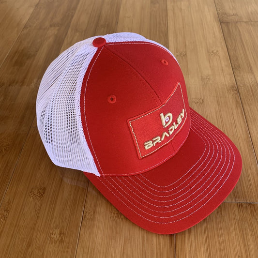 Bradley Baseball Patch Trucker Hat