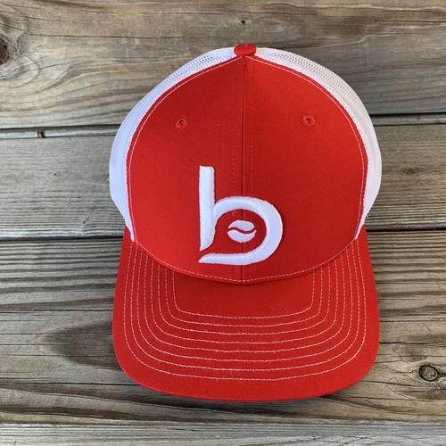 Bradley Baseball Stand Alone "b" Trucker Hat